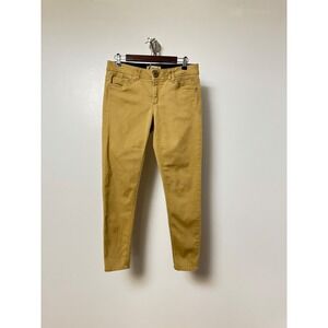 Democracy "Ab" Technology Winter Casual Skinny Stretch Pants Size 8 Tan Brown